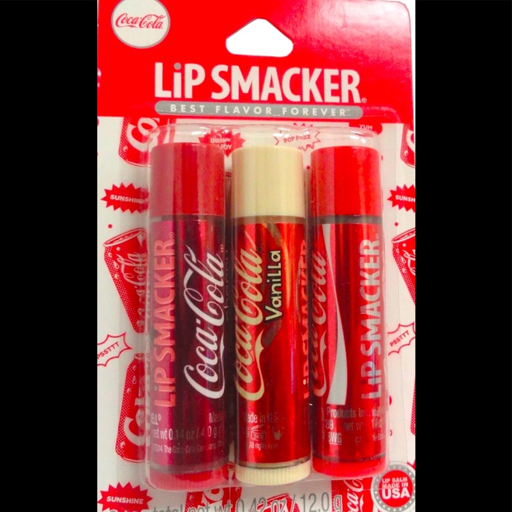 Lip smackers Coca-Cola trio